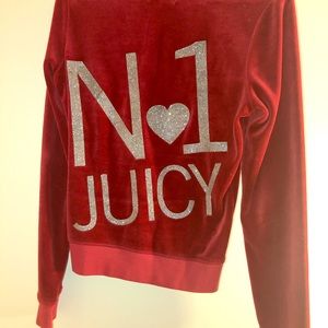Red Authentic Juicy Couture Hoodie